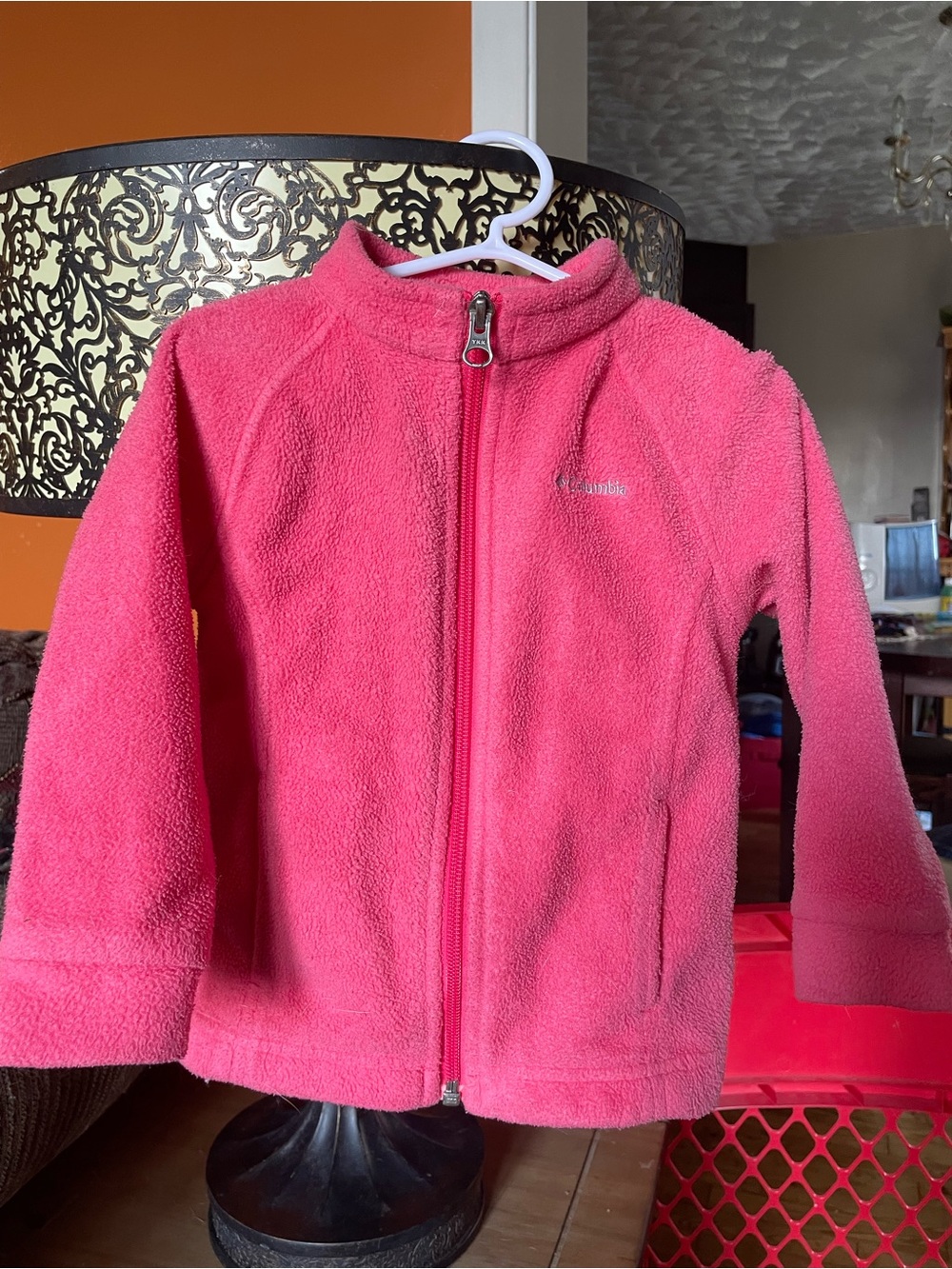 Columbia Toddler Pink Fleece Jacket - Full Zip